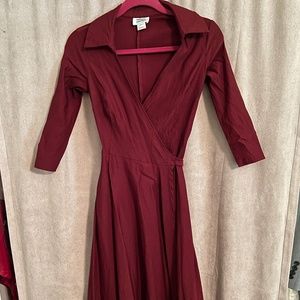 Unique Vintage Wrap dress